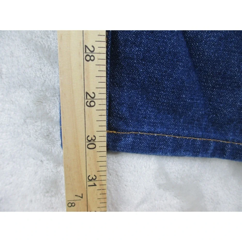 Tyndale FR Pants Mens 50 Blue Denim Jeans Cotton Pockets HEMMED Rodeo‎ 50X30*